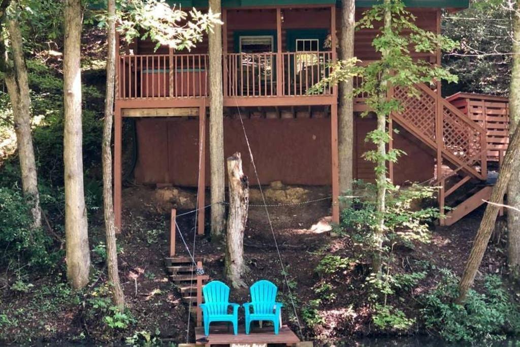 The Fishing Hole Cabin - Sage Vacations ガトリンバーグ エクステリア 写真