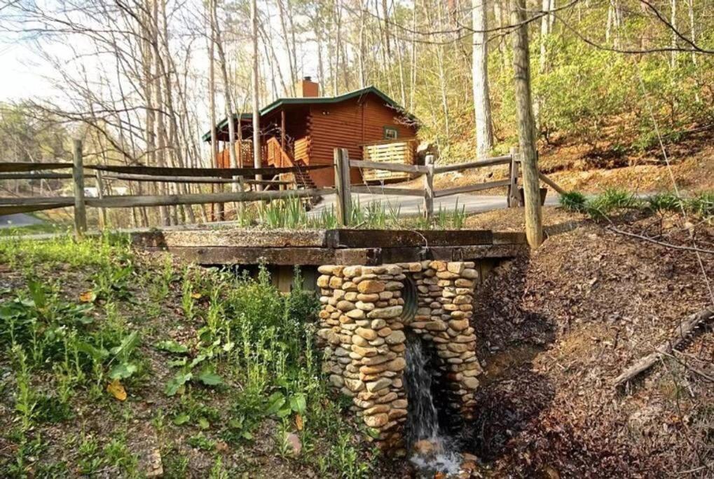 The Fishing Hole Cabin - Sage Vacations ガトリンバーグ エクステリア 写真