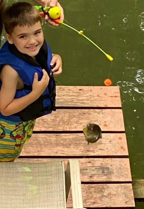The Fishing Hole Cabin - Sage Vacations ガトリンバーグ エクステリア 写真